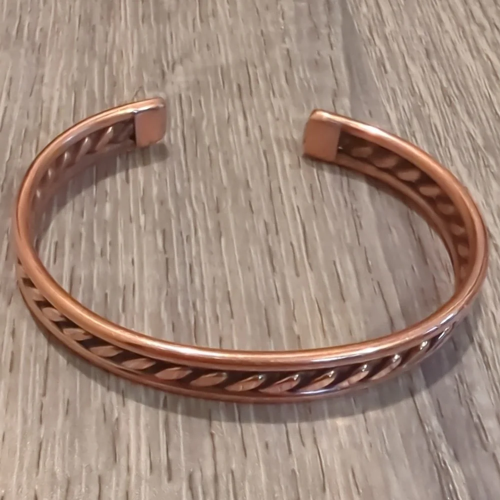 Southwest Artisan Handmade Copper Twist Cuff